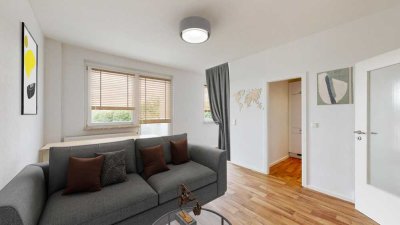 Junges Wohnen für Azubis! Tolle 1-Raum-Wohnung mit Balkon ab Mitte August zu vermieten
