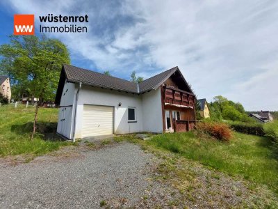 Einfamilienhaus mit riesigem Grundstück, kombinierter Heizung und Sanierungsstau