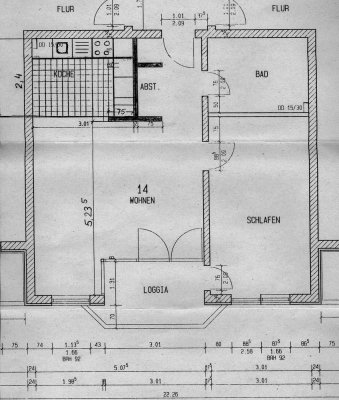 Ansprechende 2-Zimmer-Wohnung mit gehobener Innenausstattung und Balkon in Braunschweig Waggum