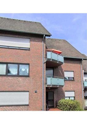 Gepflegte 2-Zimmer-Wohnung mit Balkon, Einzelgarage & PKW-Stellplatz
