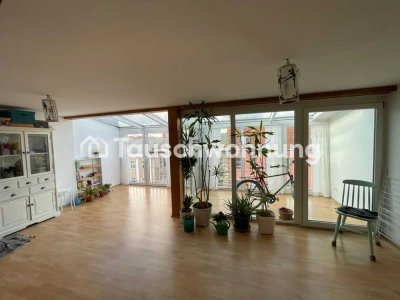 Tauschwohnung: Dachgeschoss mit Wintergarten im Bergmannkiez