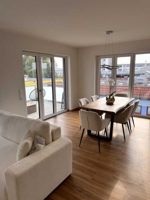 Neubau 84 m2 2-Zimmer-Wohnung in Ehingen Zentrum + Balkon