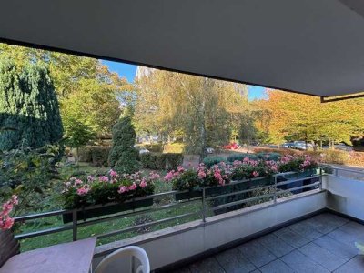 Selbstnutzung oder Kapitalanlage: Zentrale, ruhige 2-Zimmerwohnung mit Balkon und Stellplatz