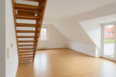 Geräumige 3,5-Raum-Maisonette-Wohnung mit Balkon in Ganderkesee