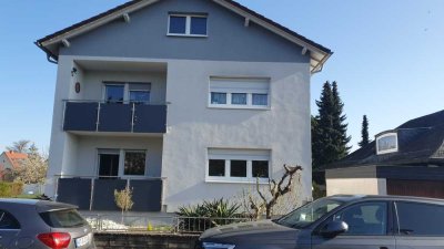 Exklusive 4-Zimmer-Wohnung mit Balkon in Bad Schönborn / Mingolsheim  mit Gartenanteil