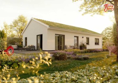 Komfort pur: Ihr neues Leben auf einer Ebene im stilvollen Bungalow