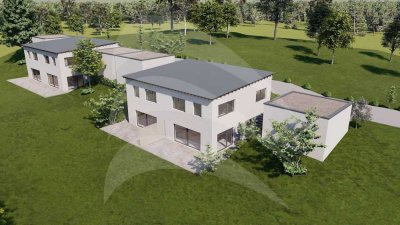 KfW40 Neubau: Traumhafte Doppelhaushälfte in Neukirchen am Inn