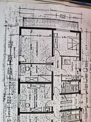 Wohnung mit Balkon und Garten