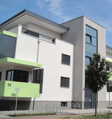 1 1/2-Raum-Wohnung im barrierefreien Energieeffizienzhaus