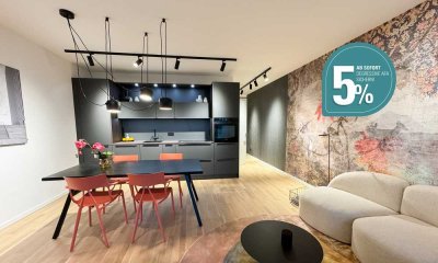 Eigentum statt Miete: Bezugsfertige 3-Zimmer-Neubauwohnung, 2 Bäder und Terrasse nahe Medienhafen