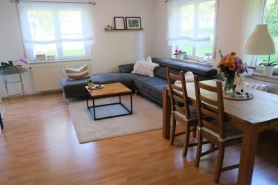 Helle, gutgeschnittene 2-Zimmer Wohnung zw. Reutlingen (Kreis) und Tübingen mit eigenem Gartenanteil