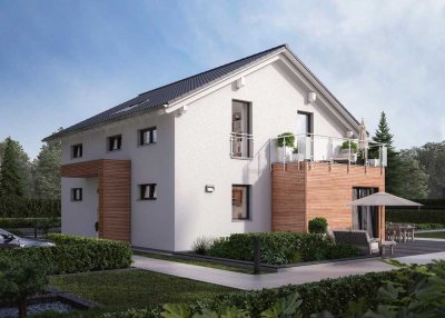 Lichtdurchflutetes Einfamilienhaus mit Satteldach – LifeStyle 20.03 S individuell planbar