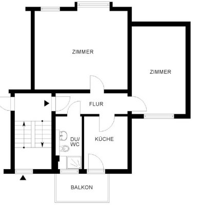 Nachmieter gesucht: 2 Zimmer - 62qm - Friedrich-Ebert-Str.