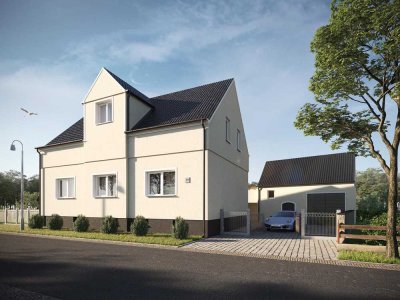 Geräumiges, preiswertes 6-Zimmer-Einfamilienhaus in Dautzschen Großtreben-Zwethau