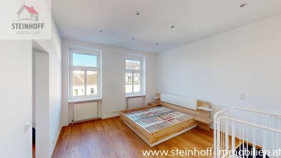 Altbau-Maisonette auf 2 Ebenen, Nähe U3 Schweglerstraße