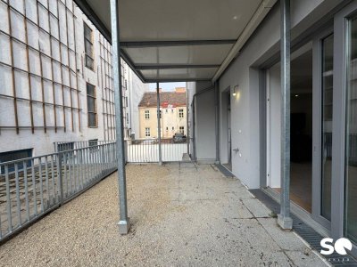 #SQ - ALTBAU: STILVOLLE TERRASSENWOHNUNG IN RUHELAGE!