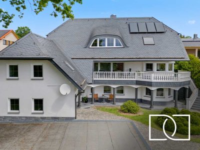 Luxuriöse Architektenvilla! 1.417 m² Grundstück in ruhiger Traumlage mit modernster Technik und ELW