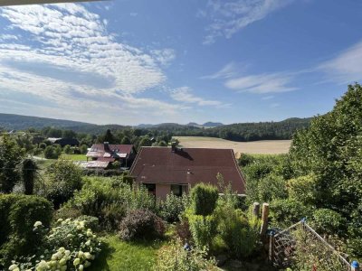 Sächsische Schweiz: EFH mit Blick in Kleingießhübel