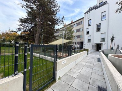 2-Zimmer-Erstbezug mit Loggia und Gartenblick – Toplage bei U1 Kagraner Platz / Alte Donau