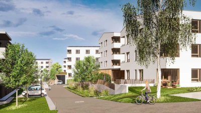 Modern und gemütlich! Helle und freundliche Neubau-2,5-Zimmer-Wohnung