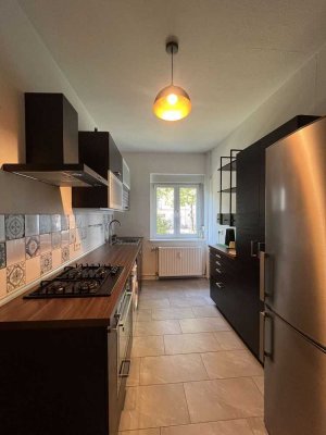 Helle möblierte 1-Zimmer-Wohnung in ruhiger Lage von Pankow