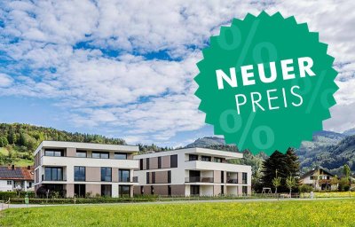 Zeit für Veränderung - auch beim Preis: 2-Zimmer Wohnung mit herrlichem Garten (Top B02)