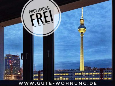 Furnished Loft With A View Hackescher Markt Mitte: 3 Zimmer, Balkon & PKW-Parkplatz