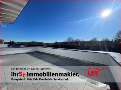 Penthouse mit großer Dachterrasse. Erstbezug in VS-Schwenningen.