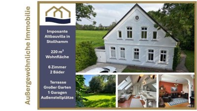 Einfach "WOW" - Imposante Altbauvilla mit großzügigem Raumkonzept an der Nordseeküste