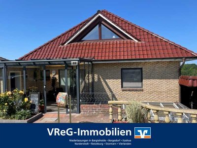 Einfamilienhaus mit Einliegerwohnung und großer Dachterrasse mit Blick auf die Trave        ( A3202)