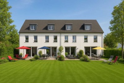 ***ERSTBEZUG *** Modernes Reiheneckhaus mit toller EBK, Garage und Stellplatz, Neufahrn (S1)
