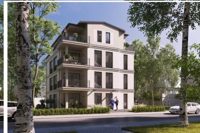5-Raum Etagenwohnung in ruhiger grüner Lage