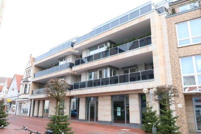 Idealer Altersruhesitz: Exkl. 3 Zi.-Whg. m. gr. Balkonterrasse, Aufzug u. PKW-Stellplatz