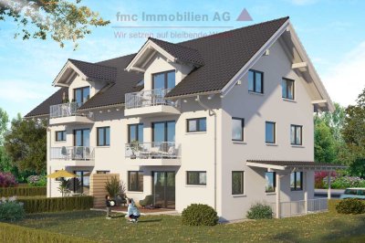 Neubau von 6 -  Eigentumswohnungen in Taufkirchen/Vils
z.B.   2,5 - Zimmer Erdgeschoßwohnung mit Ga
