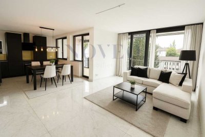 Helle City-Wohnung: 3 Zimmer mit Balkon & moderner Einbauküche