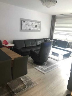 Geschmackvolle, neuwertige 3-Raum-Erdgeschosswohnung mit Balkon in Eschborn