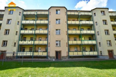 DACHGESCHOSS-Wohnung mit Blick über Hilbersdorf & Balkon