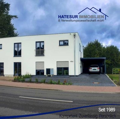 Moderne und neuwertige Doppelhaushälfte in Oyle zu vermieten