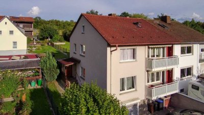 Charmante Doppelhaushälfte mit Potenzial in Bad Kissingen-Hausen – auch als 2 Wohneinheiten nutzbar