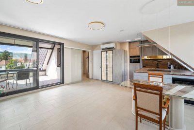 Hochwertiges 2-Zimmer-Penthouse mit Terrasse in Toplage