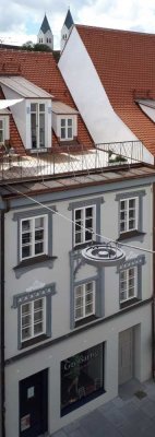 Charmante 1-Zimmerwohnung mit Galerie und Dachterrasse.