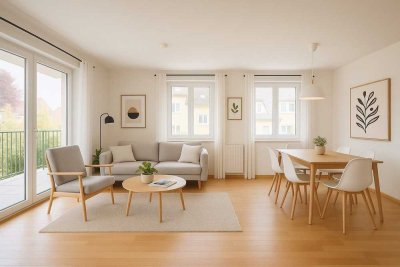 Gemütliche 3-Zimmer Wohnung in Ludwigsburg mit Balkon
