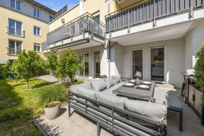 Attraktive 4-Zimmer-Gartenwohnung im schönen Poing