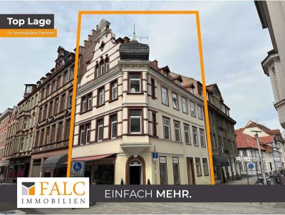 ***Denkmalgeschütztes Mehrfamilienhaus mit Gewerbeeinheit in Innenstadt***