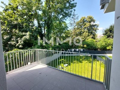 Provisionsfrei! Grün, soweit das Auge reicht! Moderner Neubau Erstbezug mit Balkon