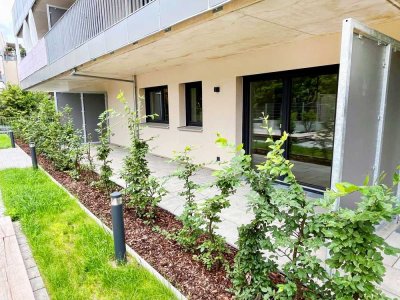 Gemütliche Terrassenwohnung mit Einbauküche - Neubau!