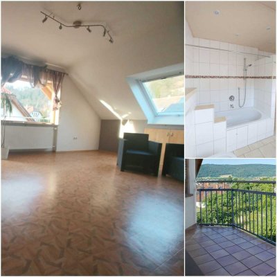 Wohnung mit Balkon f.ür 1bis 2 Personen