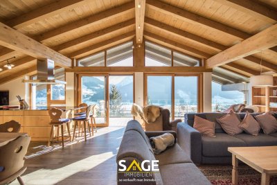 Offizieller Zweitwohnsitz | Penthouse | 3 Minuten in das Skigebiet Kitzbühler Alpen | touristische Vermietung