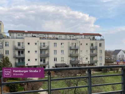 What the flat! - Balkon mit Blick ins Grüne