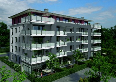 Schöne helle 3 Zimmer Penthouse-Wohnung in der Wohnanlage "Wohnen am Rottufer" in Eggenfelden